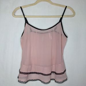 Victoria's Secret | Silk Lace Trim Camisole